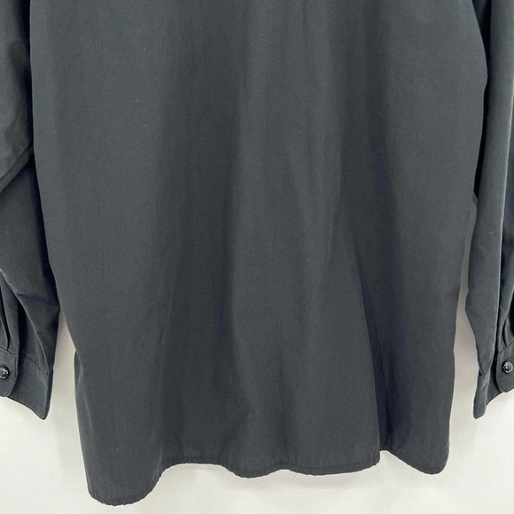 Bob Mackie Wearable Art Black Long Sleeve Button Up Sequin Design Women's Small - Picture 6 of 7